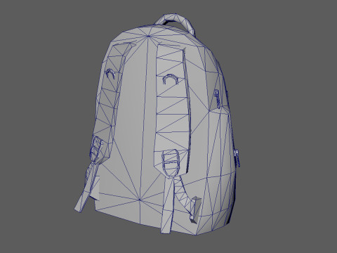Backpack 006 Modelo 3D