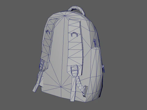 Backpack 006 3D Model