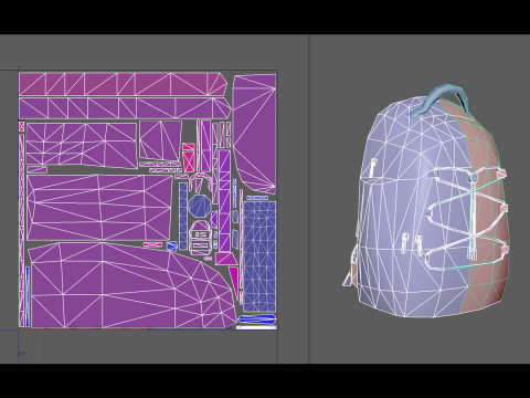 Backpack 006 Modelo 3D