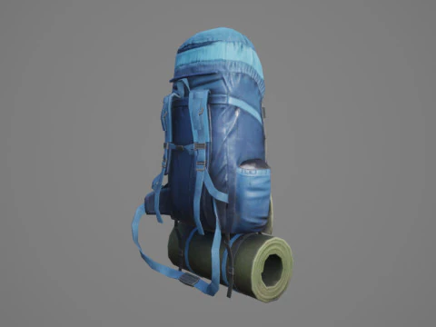 Backpack 007 3D Model