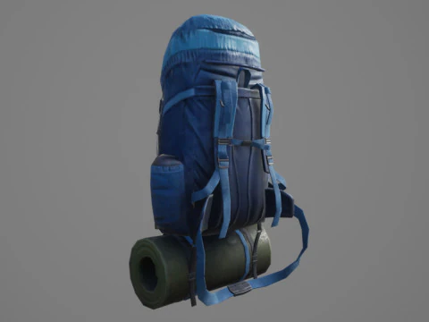 Backpack 007 3D Model