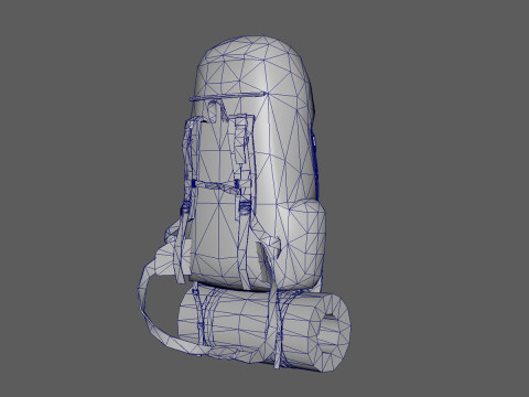 Backpack 007 3D Model
