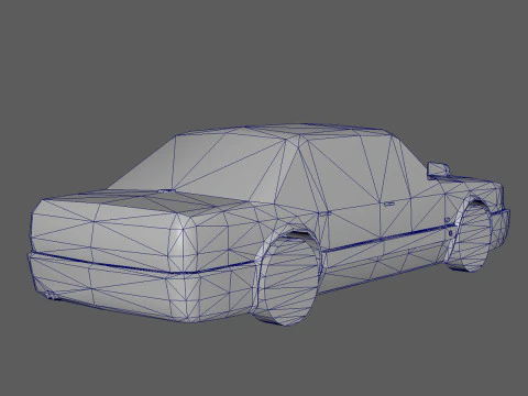 Car Vehicle 001 3D Model