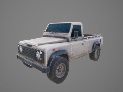 Car Vehicle 002 3D Model