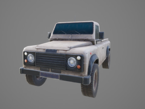 Car Vehicle 002 3D Model