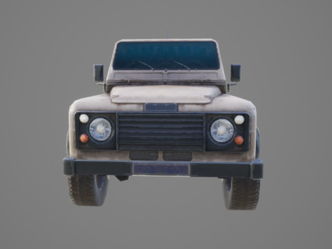 Car Vehicle 002 3D Model