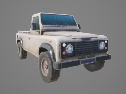 Car Vehicle 002 3D Model