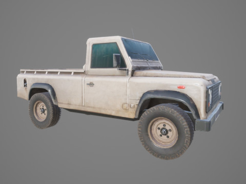 Car Vehicle 002 3D Model