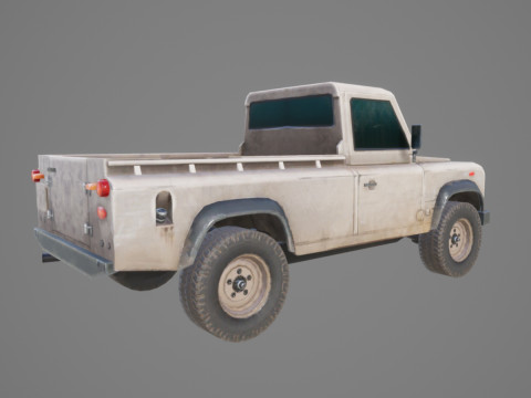 Car Vehicle 002 3D Model