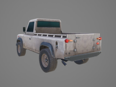 Car Vehicle 002 3D Model