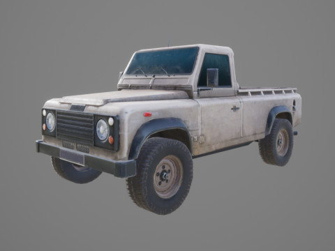 Car Vehicle 002 3D Model
