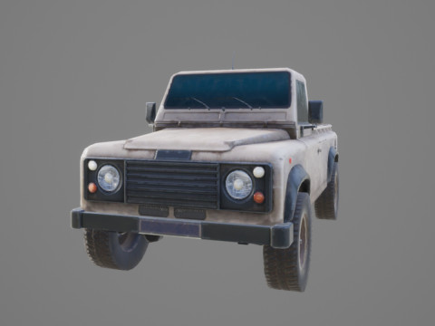 Car Vehicle 002 3D Model