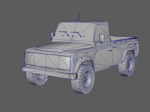 Car Vehicle 002 3D Model