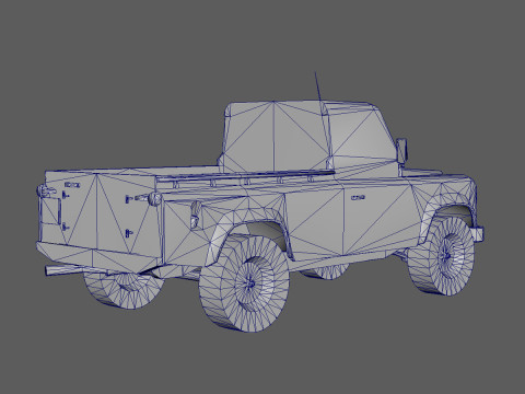 Car Vehicle 002 3D Model