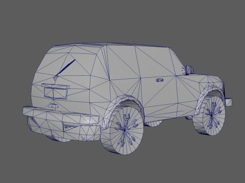 Car Vehicle 004 3D Model