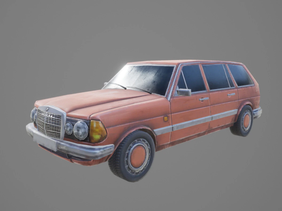 Car Vehicle 010 3D Model .c4d .max .obj .3ds .fbx .stl .blend 