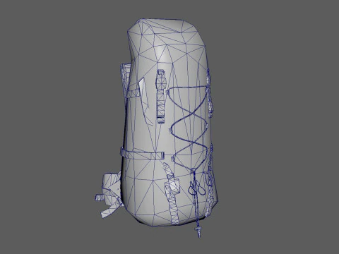 Backpack 3D Model