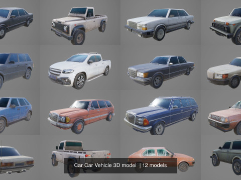Car Vehicle 3D Model