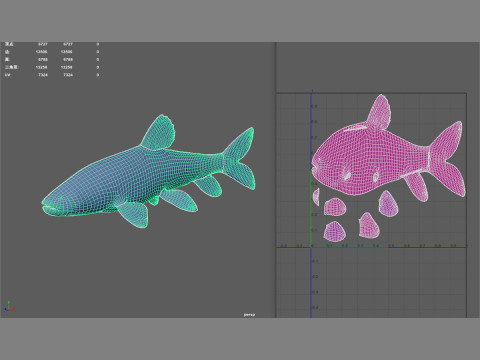 Fish 001 3D Модель