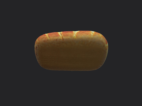 Bread 001 3D Модель