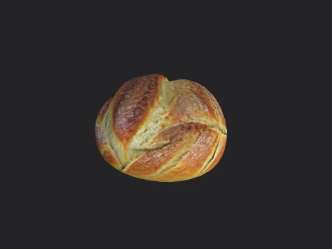 Bread 002 3D Model