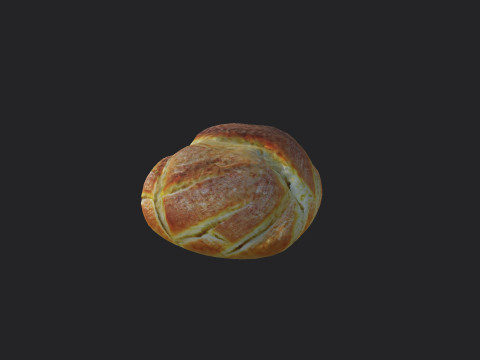 Bread 002 3D Модель