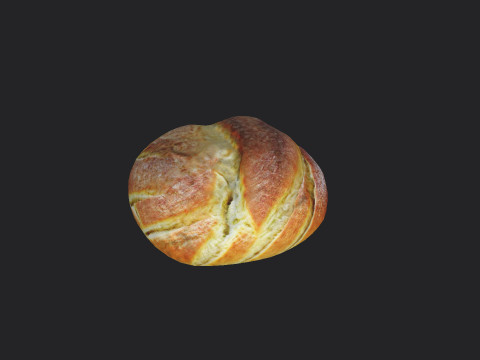 Bread 002 3D Модель