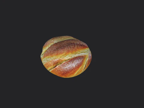 Bread 002 3D Model