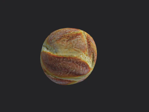 Bread 002 3D Model