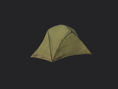 Tent 001 3D Model