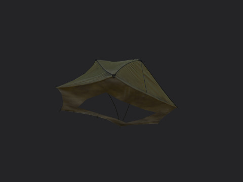 Tent 001 3D Model