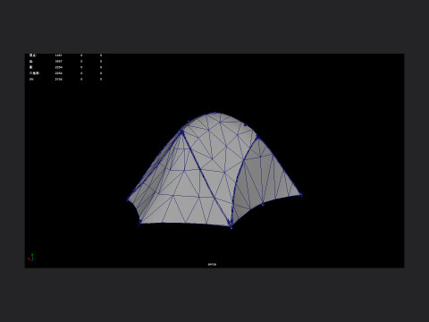 Tent 001 3D Model