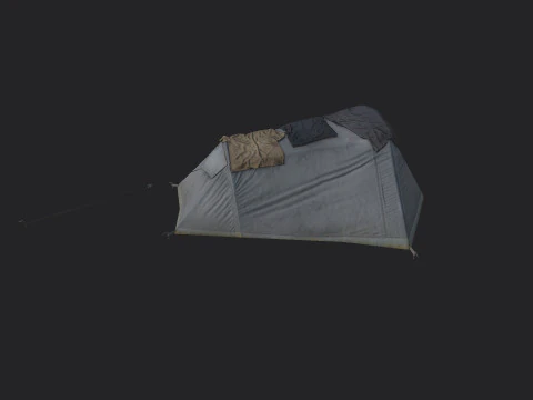 Tent 002 3D Model