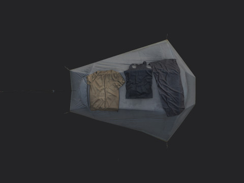 Tent 002 3D Model