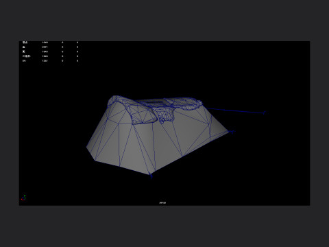 Tent 002 3D Model