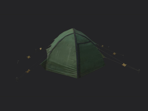 Tent 004 3D 模型