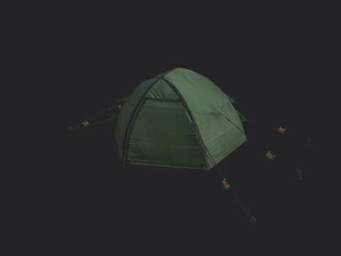 Tent 004 3D 模型