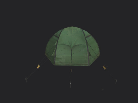 Tent 004 3D 模型
