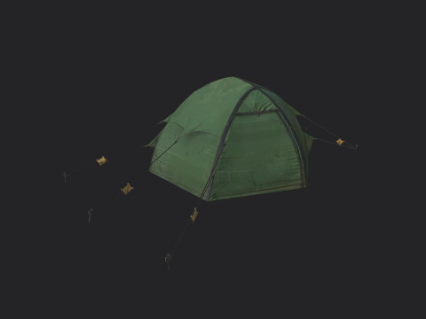 Tent 004 3D 模型