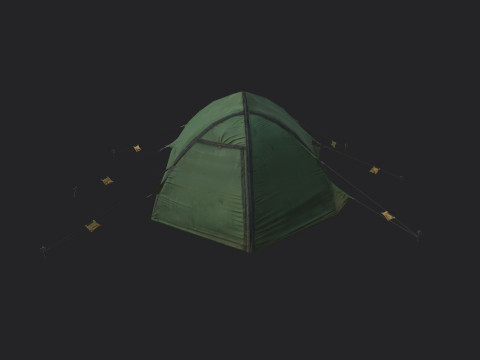 Tent 004 3D 模型