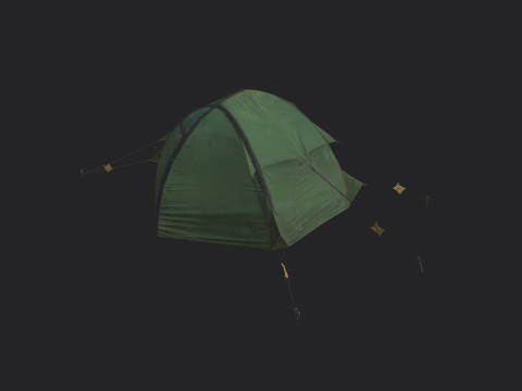 Tent 004 3D 模型