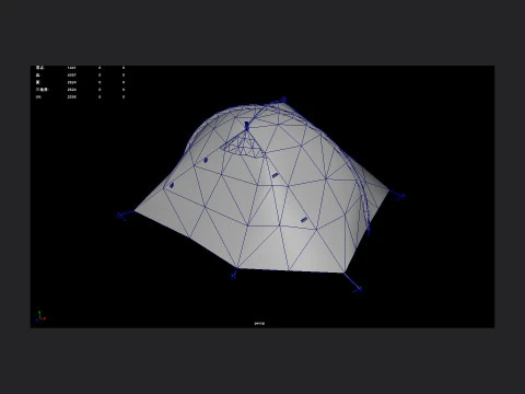 Tent 006 3D Model