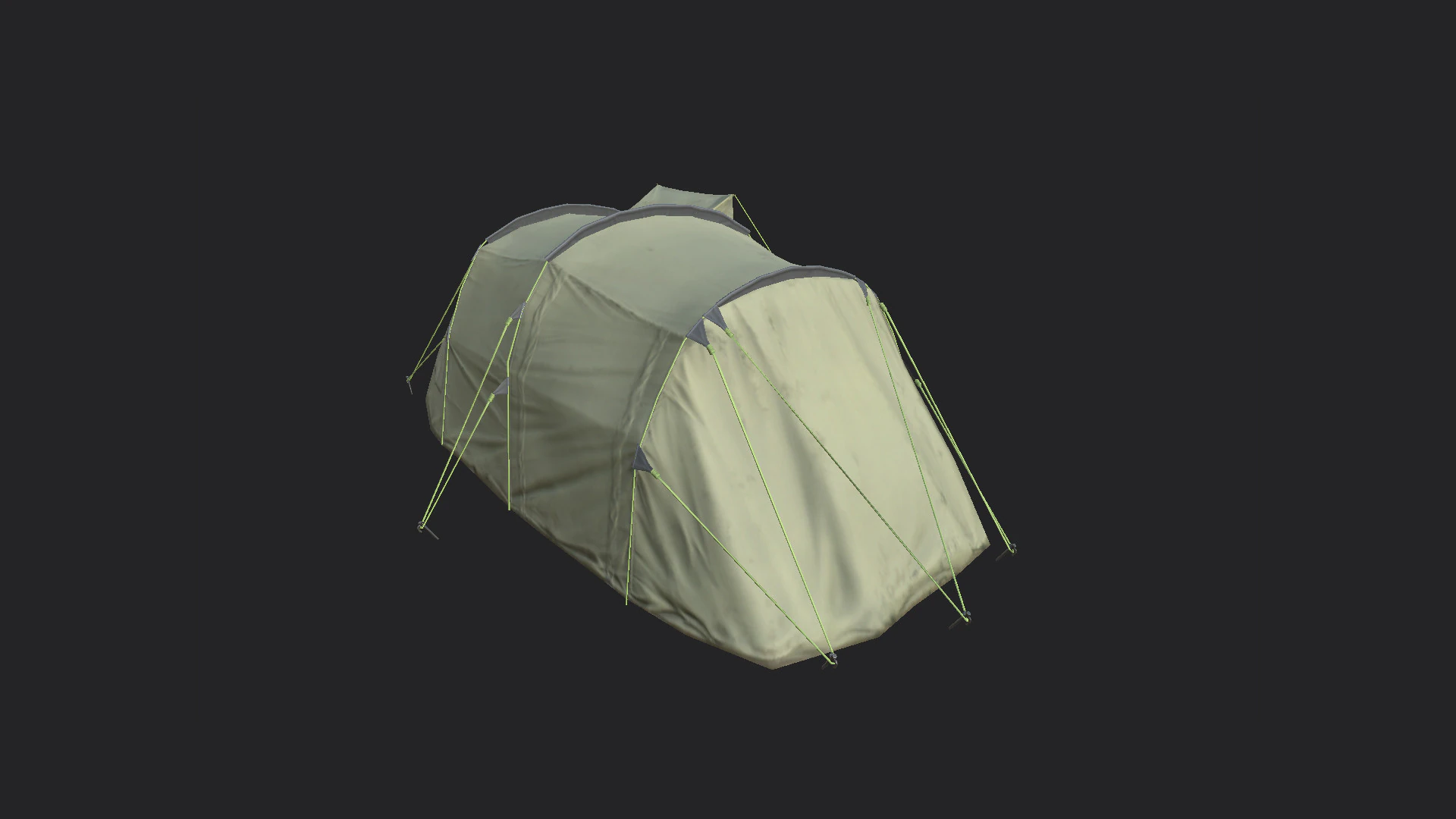 Tent 008 3D Model .c4d .max .obj .3ds .fbx .stl .blend 