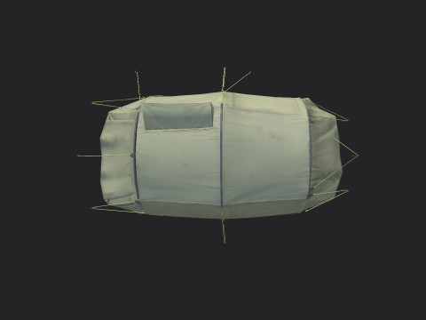 Tent 008 3D 模型