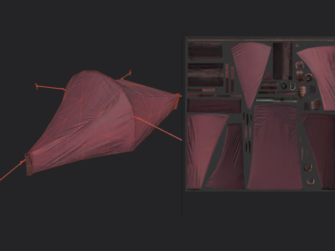 Tent 010 Modelo 3D
