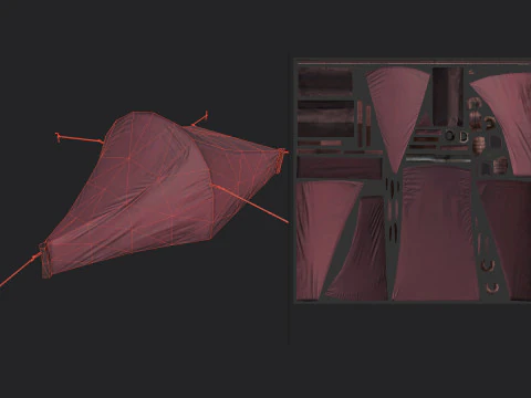 Tent 010 3D Model