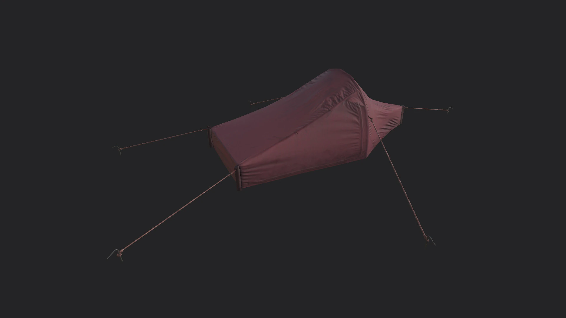Tent 010 3D Model .c4d .max .obj .3ds .fbx .stl .blend 