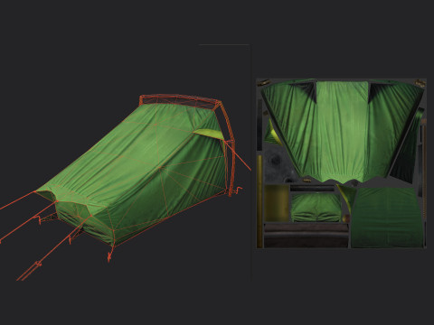 Tent 011 3D Model