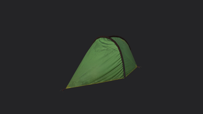 Tent 012 3D 模型 .c4d .max .obj .3ds .fbx .stl .blend 