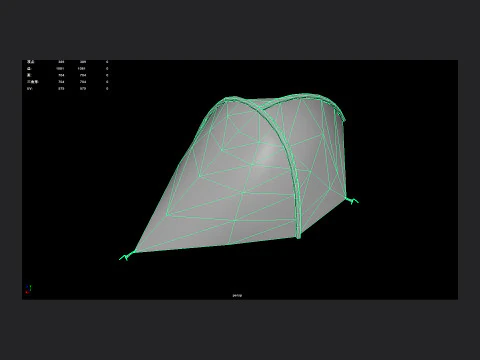 Tent 012 3D Model